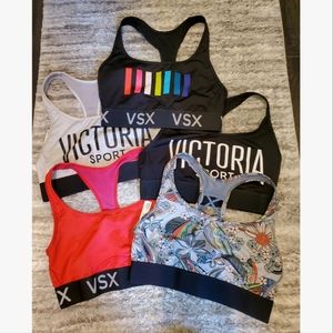 Victoria's secret sports bra bundle of 5
